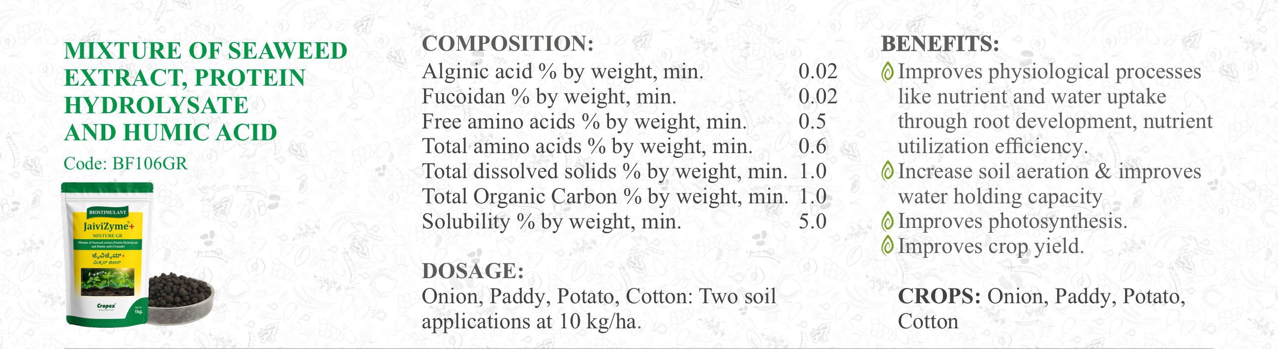 Biostimulants | Cropex - Best Organic Agri Product