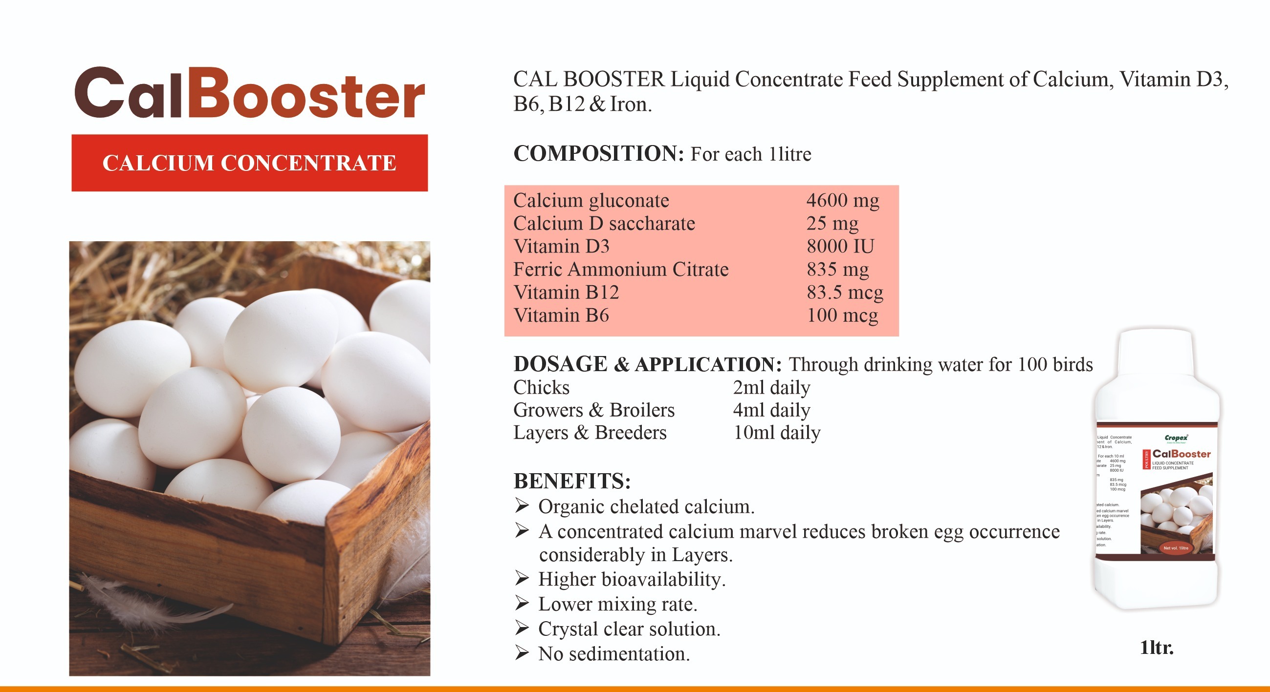Poultry Feed Supplements | Cropex - Best Organic Agri Product