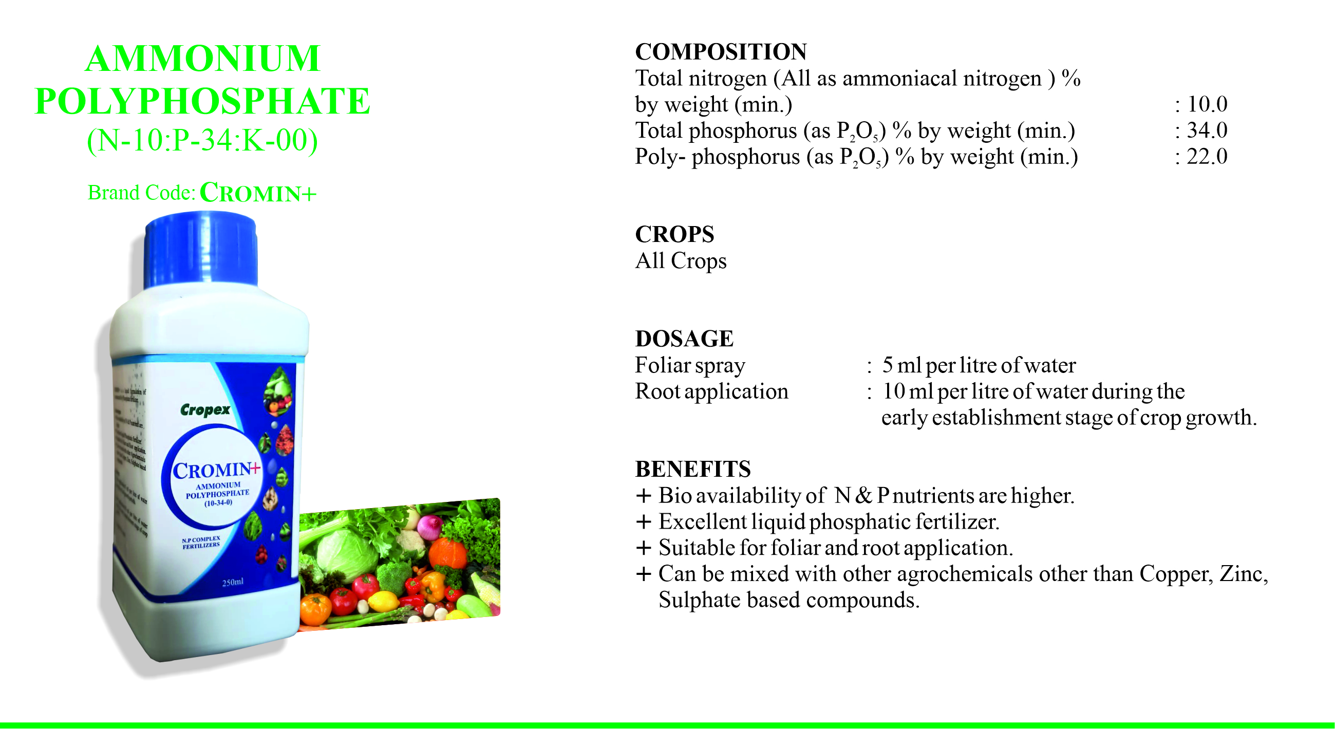 Bulk & Private Label | Cropex - Best Organic Agri Product