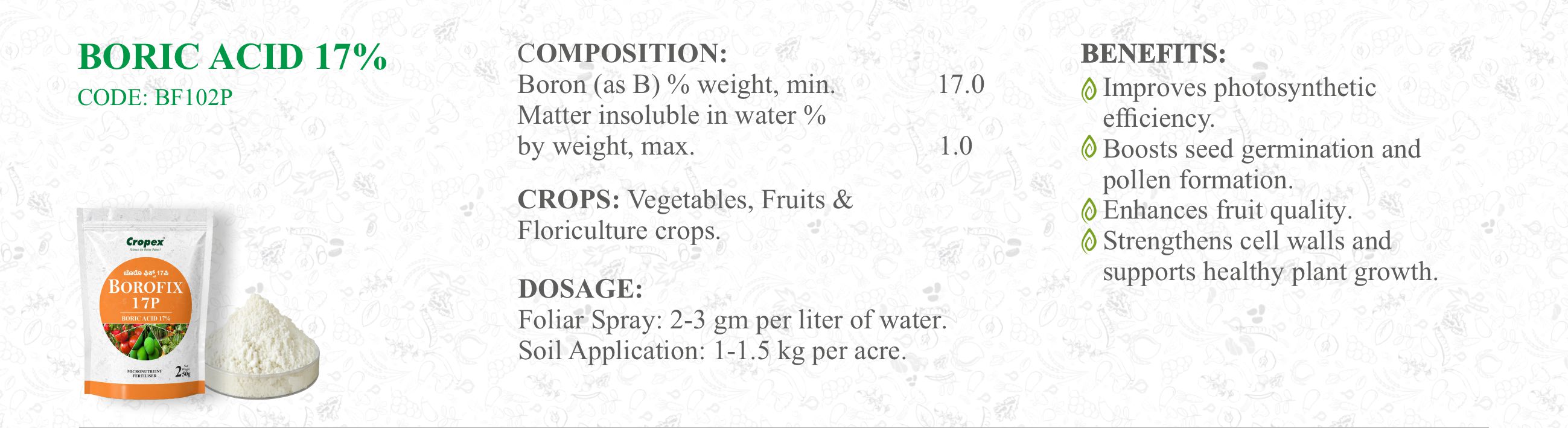 Specialty Fertilizers & Micronutrients | Cropex - Best Organic Agri Product